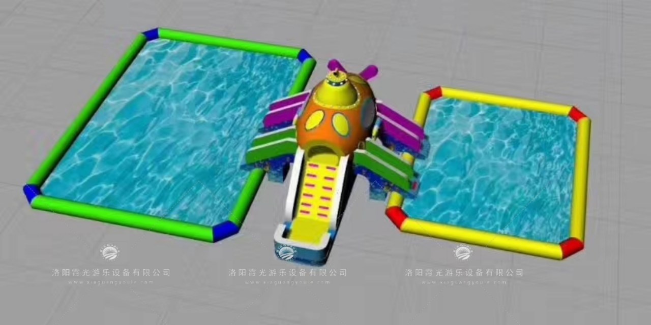 布尔津深海潜艇儿童乐园充气游泳池