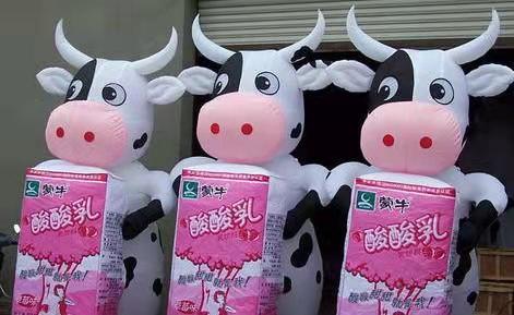 布尔津牛奶包装广告气模
